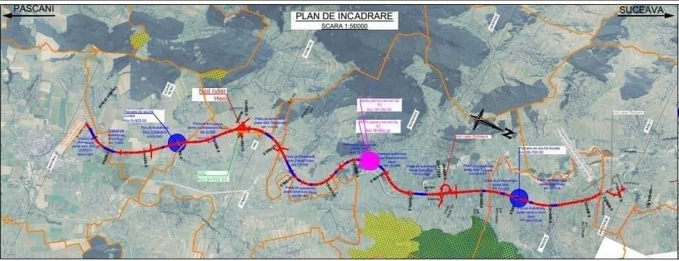 Autostrada A7: Săptămâna viitoare se va semna contractul pentru tronsonul Pașcani-Suceava